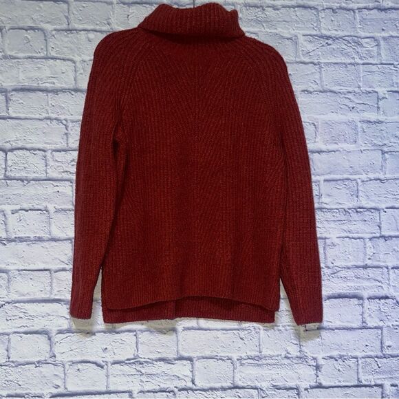 Madewell ribbed turtleneck chunky sweater - Picture 12 of 13